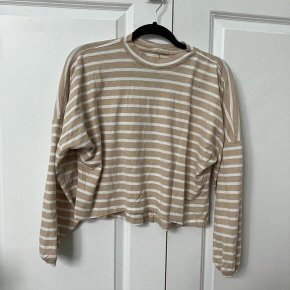 Aerie John Galt Shirt Bundle Womens XS Cropped Long Sleeve Basics Lot of 3 - Picture 4 of 14